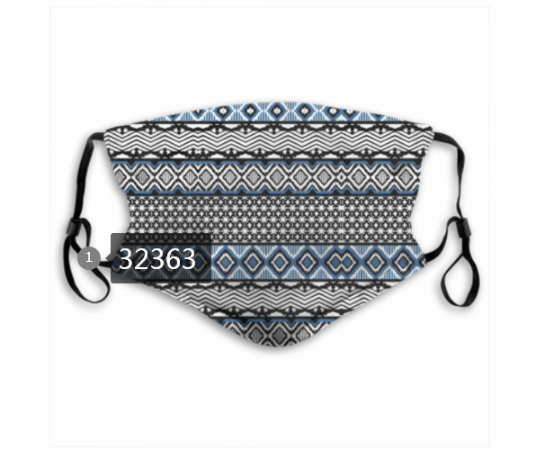 2021 new #23 Dust mask with filter->nfl dust mask->Sports Accessory